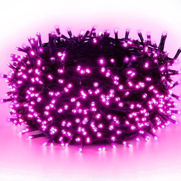 Scidweet Valentines String Lights, 108 ft 300 Twinkle Fairy Lights for Valentines Days Indoor Outdoor Home Decorations, Pink