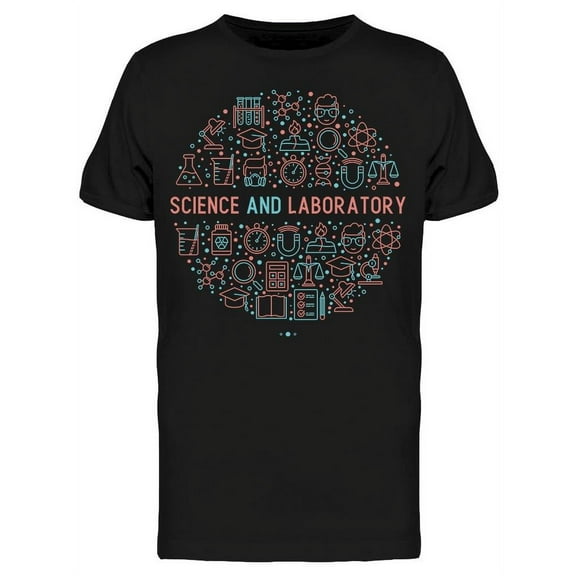Science And Laboratory   T-Shirt Men -Image by Shutterstock, Male XX-Large