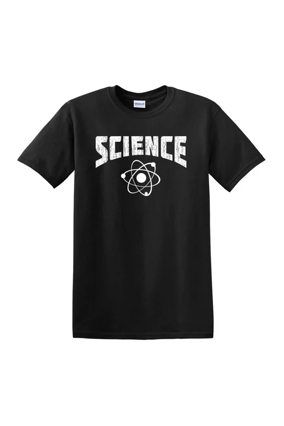 Science Atom Geek Nerd Educational Graphic T-shirt
