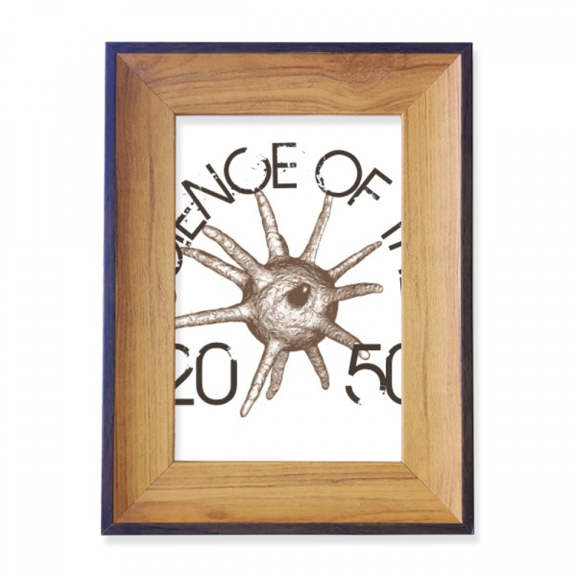 Science Cell Line Illustrate Pattern Photo Frame Exhibition Display Art Desktop Painting