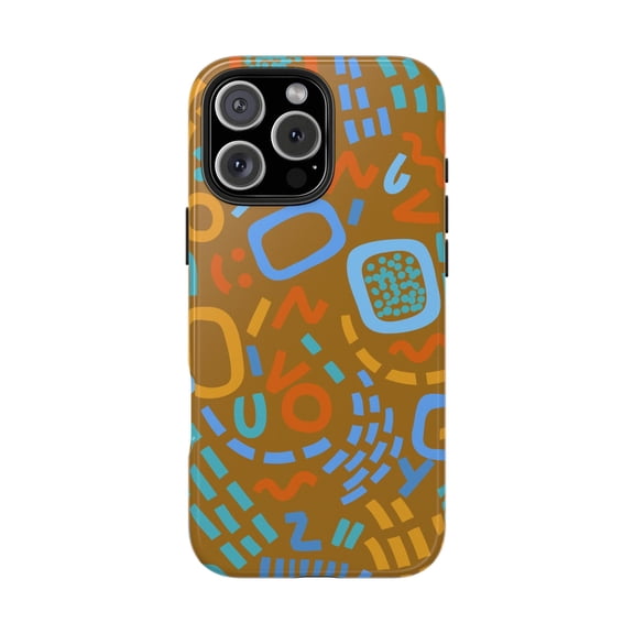 Science Cell diagram doodle Tough Phone Cases- Dual protection layer - Shock proof - iPhone 17 Pro max