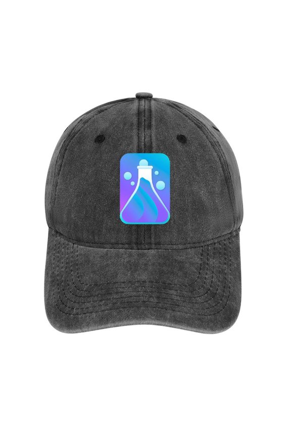 Science Charcoal Baseball Cap for Men Women, Adjustable Snapback Hats Cotton Hat