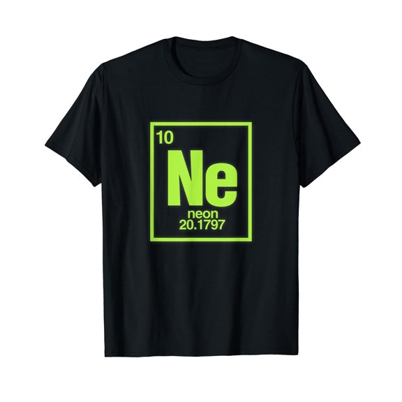 Science Chemistry Chemical Elements Ne Neon T-Shirt