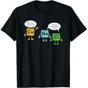 Science Chemistry Periodic Table Funny Scientist Nerd Geeks T-Shirt