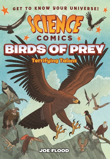 Science Comics Birds of Prey: Terrifying Talons, (Hardcover)