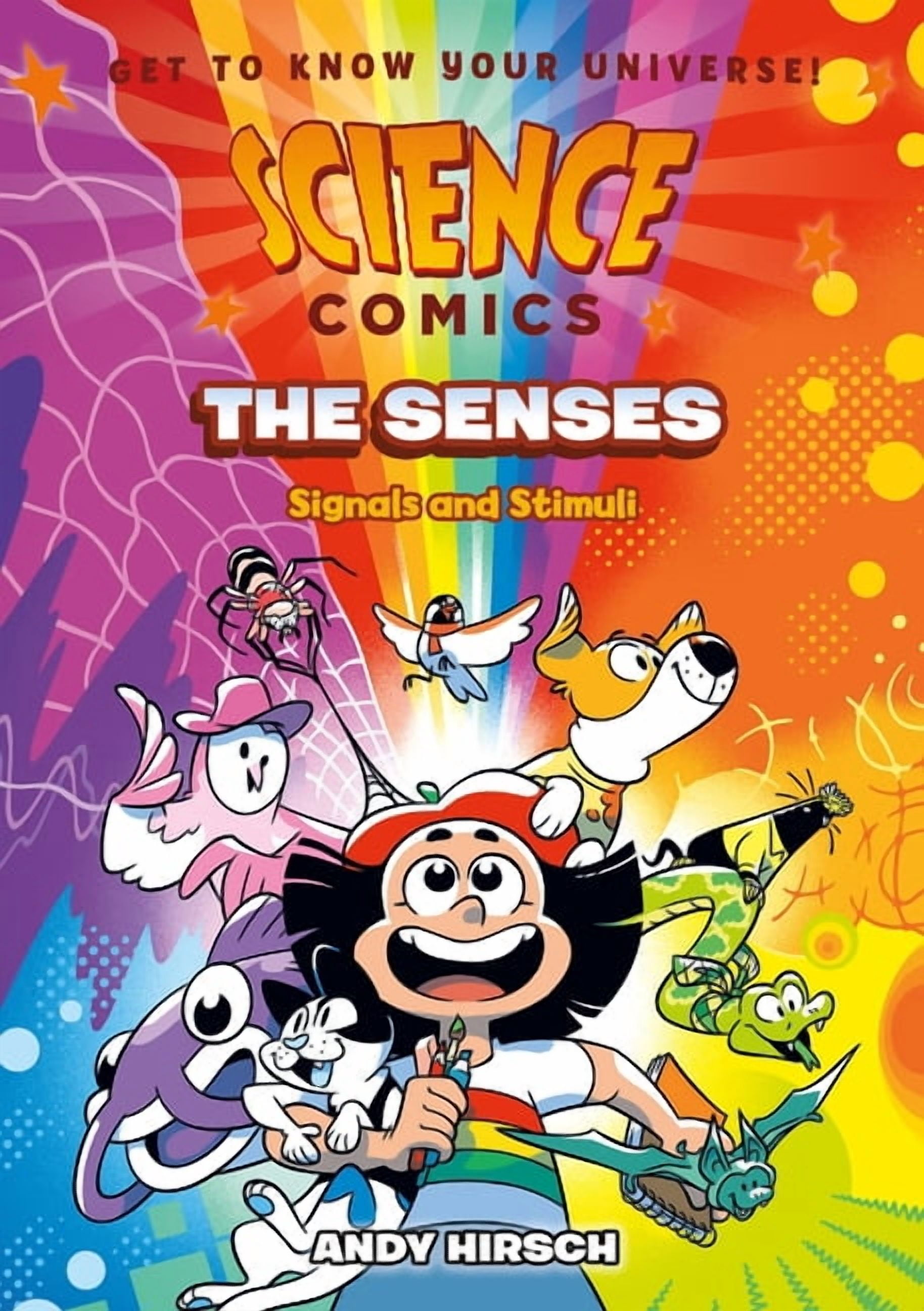 Science Comics Science Comics: The Senses: Signals and Stimuli, (Hardcover)