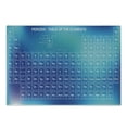 thumbnail image 1 of Science Cutting Board, Chemistry Element Table Modern Image Attentive Backdrop Art, Decorative Tempered Glass Cutting and Serving Board, Small Size, Pale Blue Aqua Sky, by Ambesonne, 1 of 1