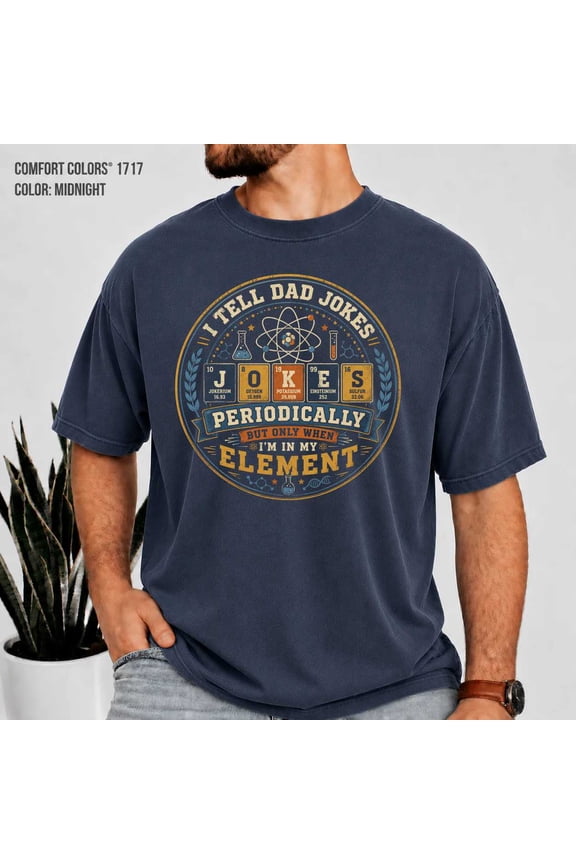 Science Dad Sweatshirt Funny Atomic Orbit Chemistry Humor Graphic Gift for Fathers Engineers STEM Teachers and Nerd Dads