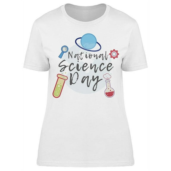 Science Day On The Center T-Shirt Women -Image by Shutterstock, Female XX-Large