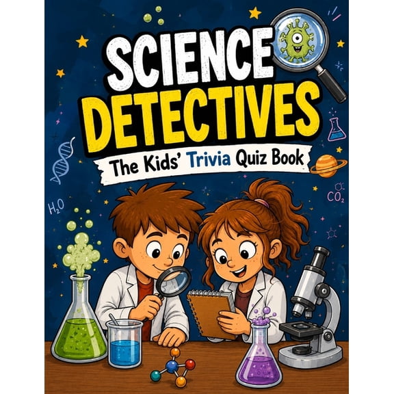 The Trivia Detectives Science Detectives - The Kids' Trivia Quiz Book: 200+ Multiple-Choice Questions to Solve the Secrets of the Universe - F, (Paperback)