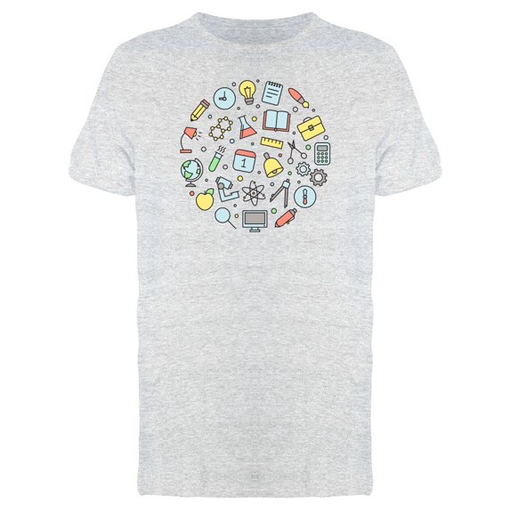 Science Doodles Tee Men's -Image by Shutterstock