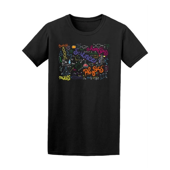 Science, Education And Physics T-Shirt Men -Image by Shutterstock, Male 3X-Large