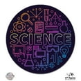 thumbnail image 1 of Science Elements Circle - 3" Vinyl Sticker - For Car Laptop I-Pad Phone Helmet Hard Hat - Waterproof Decal, 1 of 1