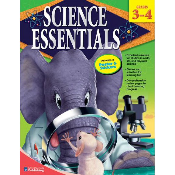 Pre-Owned Science Essentials, Grades 3 - 4 (Paperback) 0769660487 9780769660486