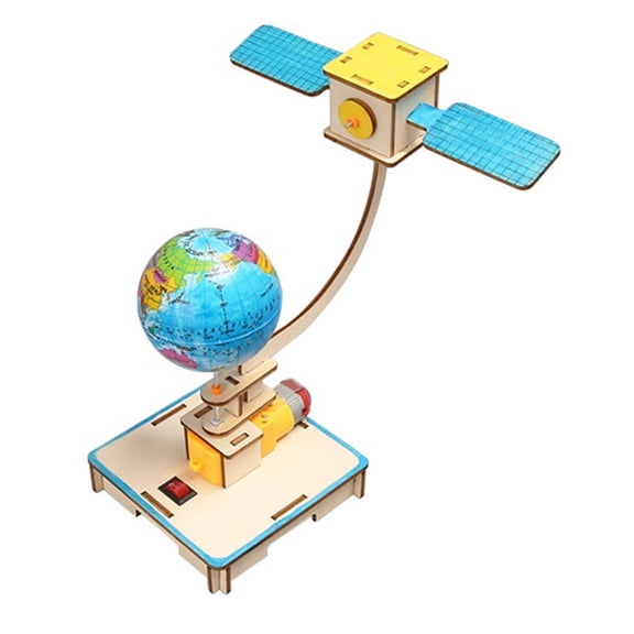 Science Experiment Creative Science Project Orbiting Satellite Model Funny Teaching Aid For