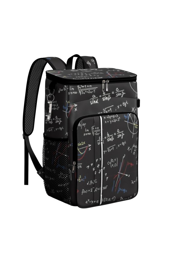 Science Experiment Insulated Backpack Cooler with Leakproof Liner, Ideal for Lunch, Study Trips, and Biology Classroom