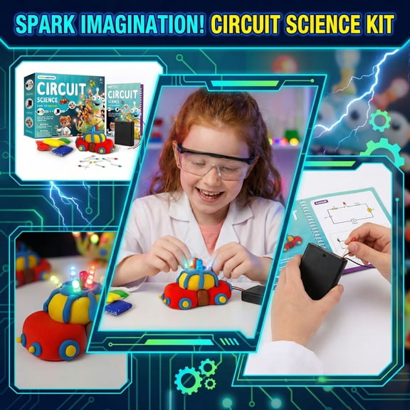 Science Experiment Kit Materials And Toys, Suitable For Elementary School Students Aged 6 And Up.
