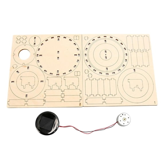 Science Experiment Kits Solar Rotary Double Rings Model Kits STEM Teaching Aid