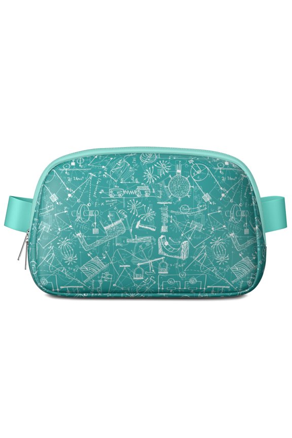 Science Explorer Fanny Pack – Fun Lab-Inspired Waist Bag Featuring Biology and Scientific Knowledge Elements
