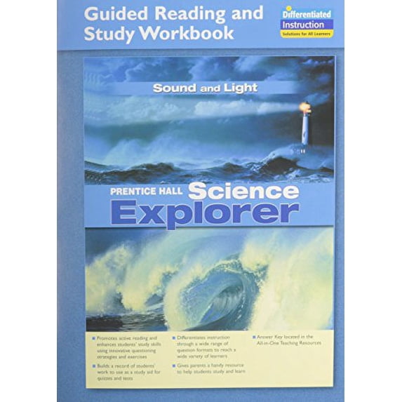 Pre-Owned Science Explorer Sound And Light: Guided Reading And Study Workbook Paperback