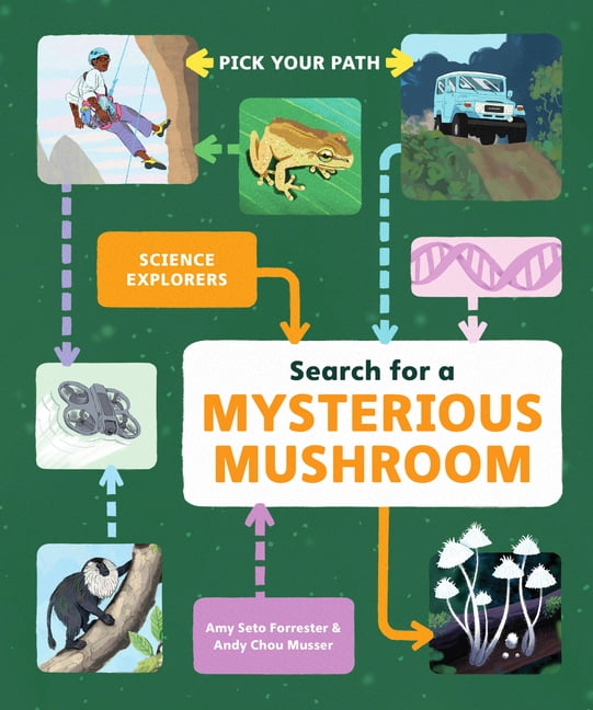 Science Explorers Search for a Mysterious Mushroom: Pick Your Path, (Hardcover)