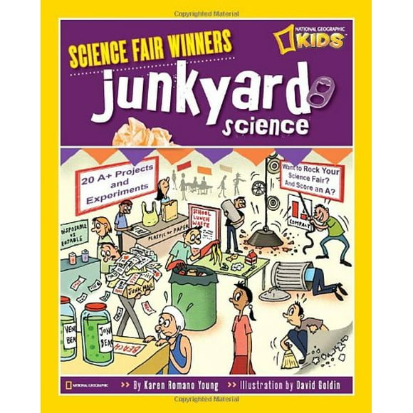 Pre-Owned Science Fair Winners: Junkyard Science 9781426306891 Used