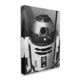 thumbnail image 1 of Stupell Industries Science Fiction Robot Icon Black and White Photograph,16 x 20,Designed by Nice Nshuti, 1 of 5