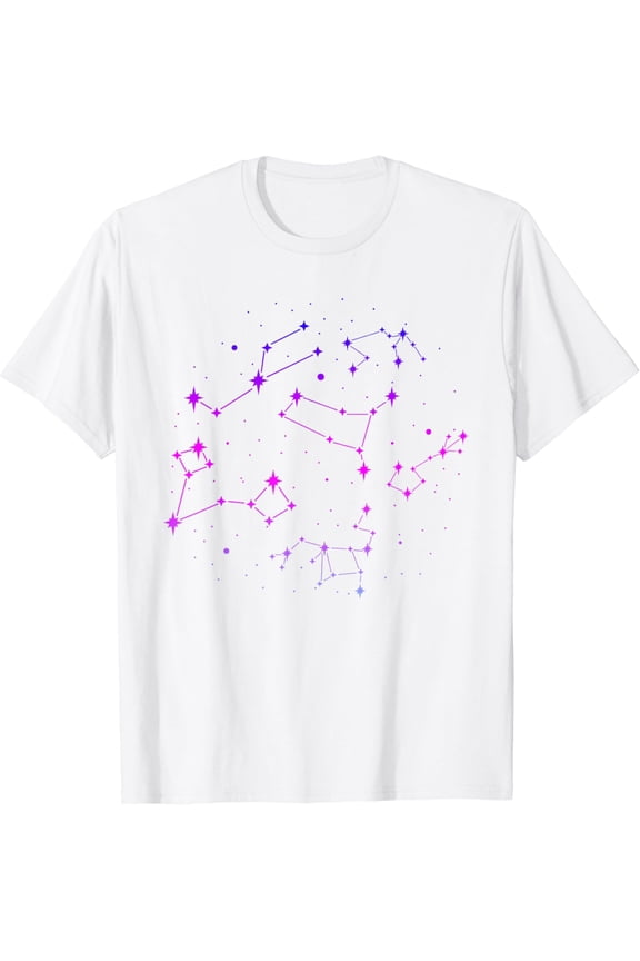 Science Galaxy Outer Space Star Constellations Astronomy T-Shirt