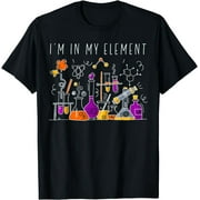 Science Geek's Hilarious Chemistry T-Shirt: Unleash Your Inner Nerd with this Funny Black Tee