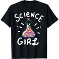 thumbnail image 1 of Science Girl Chemistry Biology Student Teacher T-Shirt Black Medium, 1 of 4