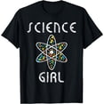 thumbnail image 1 of Science Girl Physics Chemists Teacher Student Gift T-Shirt, 1 of 4