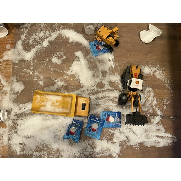 Science Gone Fun: Instant Snow - Just Add Water! Holiday Experiment, Reusable Snow (20 Packs x 10 Grams/Pack - Makes 80 Cups)