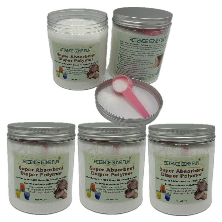 Science Gong Fun® Super Absorbent Sodium Polyacrylate Powder 