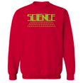 thumbnail image 1 of Science Humor Graphic Red Men's Crewneck Sweatshirt, 1 of 1