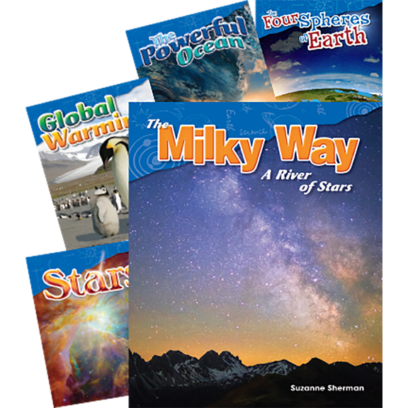 Earth and Space Science Grade 5: 5-Book Set