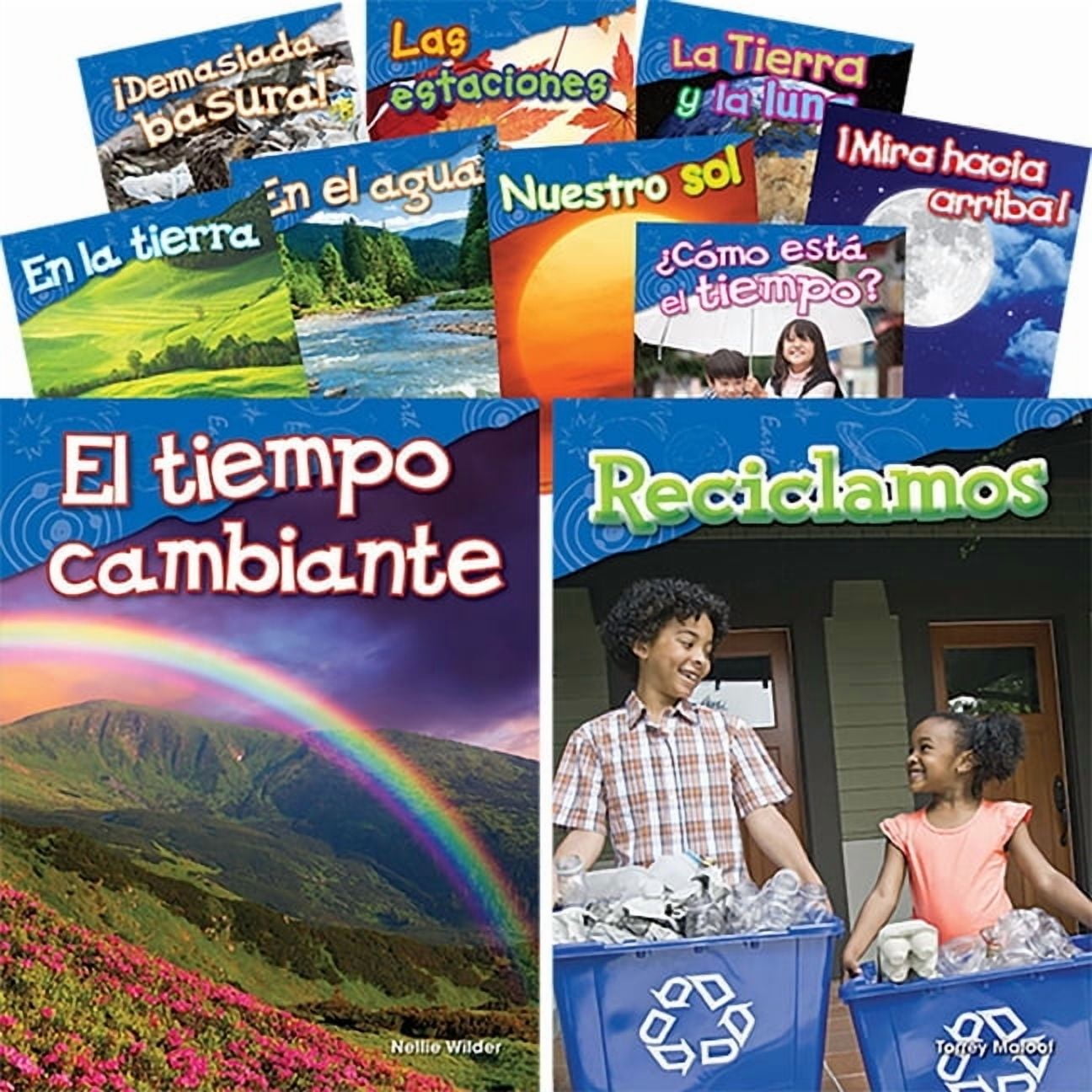 Science: Informational Text Let's Explore Earth & Space Science Grades K-1 Spanish, 10-Book Set, (Paperback)