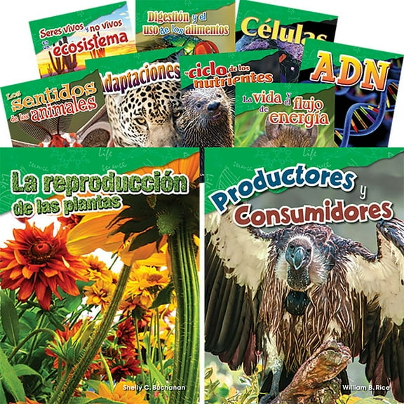 Science: Informational Text: Let's Explore Life Science Grades 4-5 Spanish, 10-Book Set (Other)