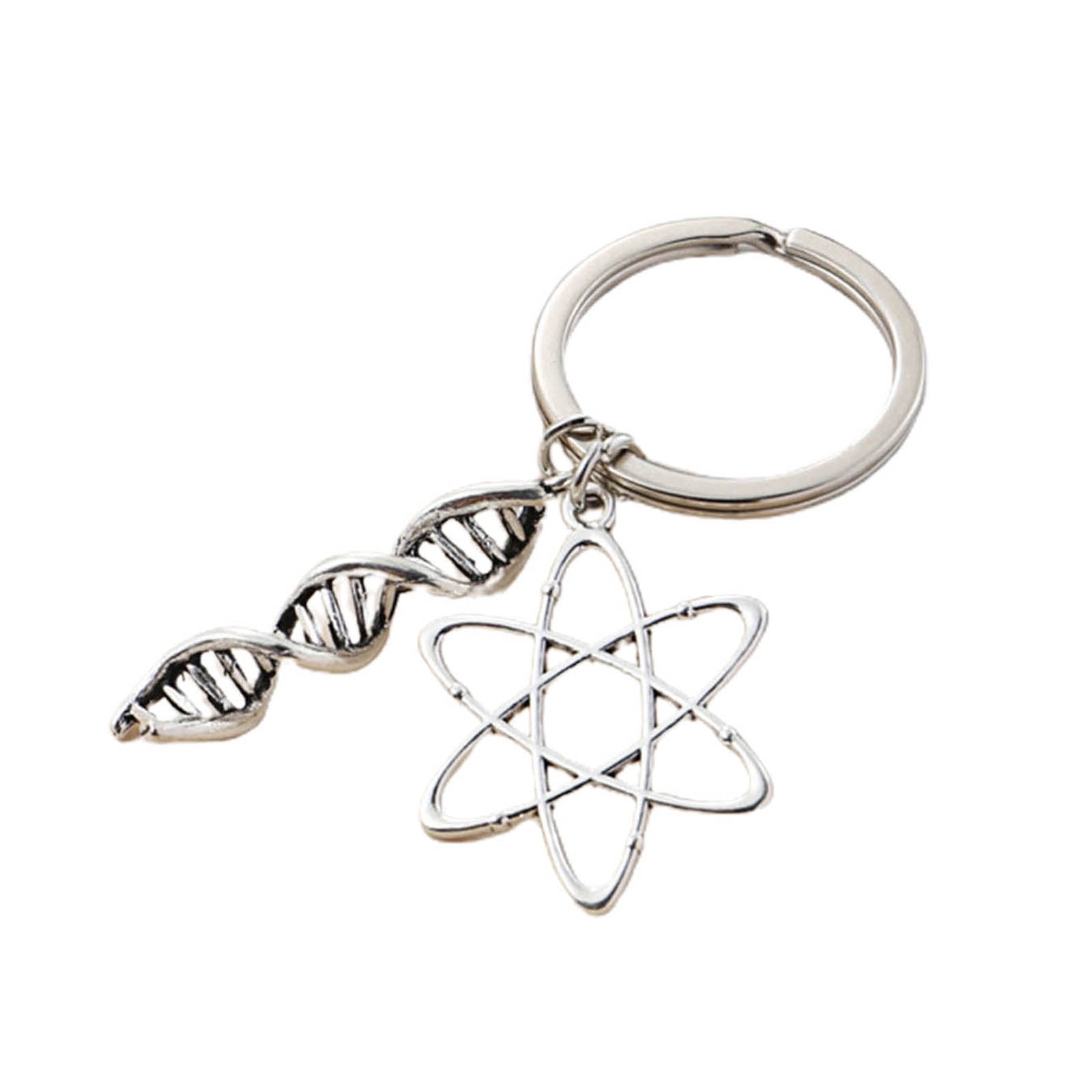 Science Lab Keychains Science Key Chains Molecular Microscope Shape Keychains Pendant ...