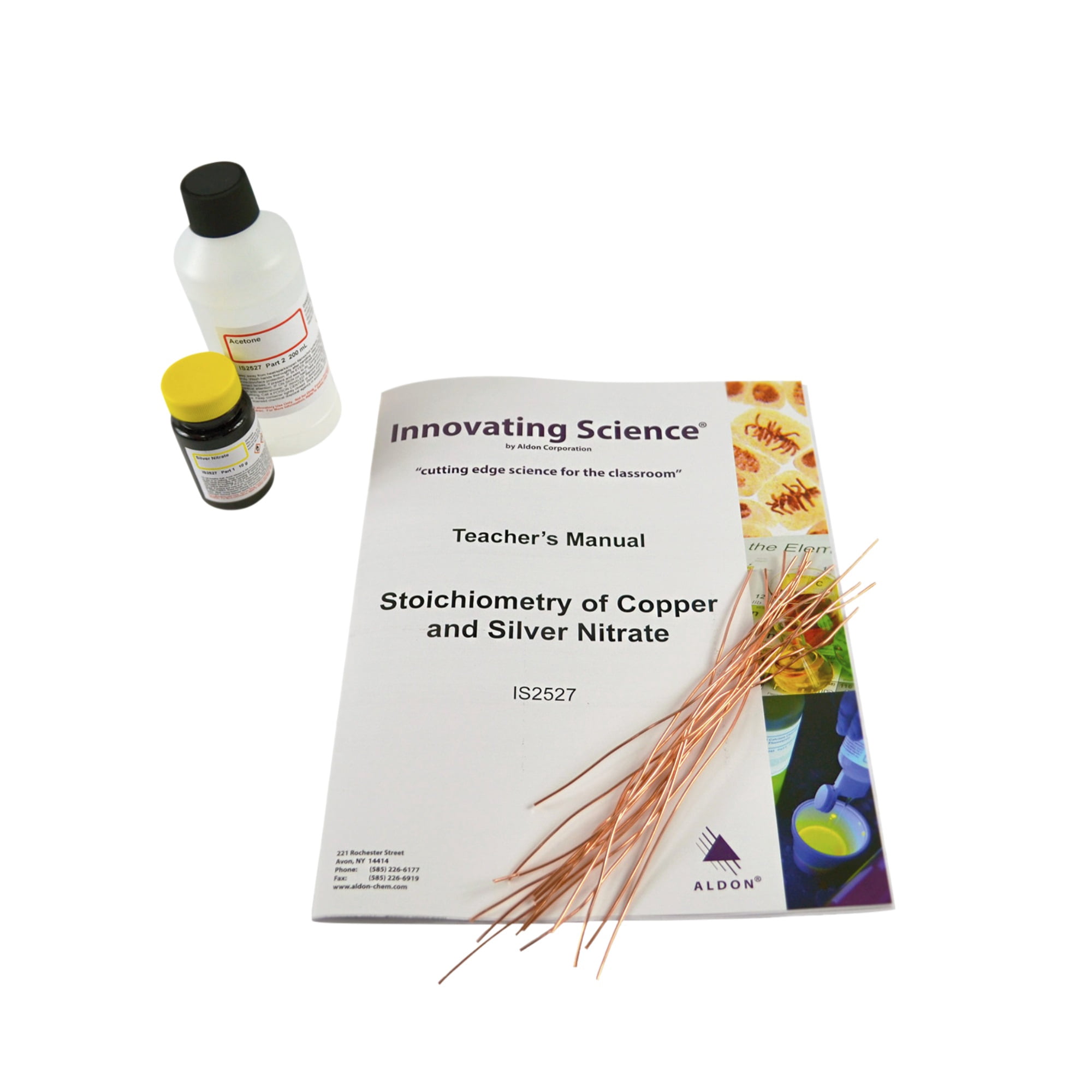 Innovating Science Stoichiometry of Copper and Silver Nitrate - Walmart.com