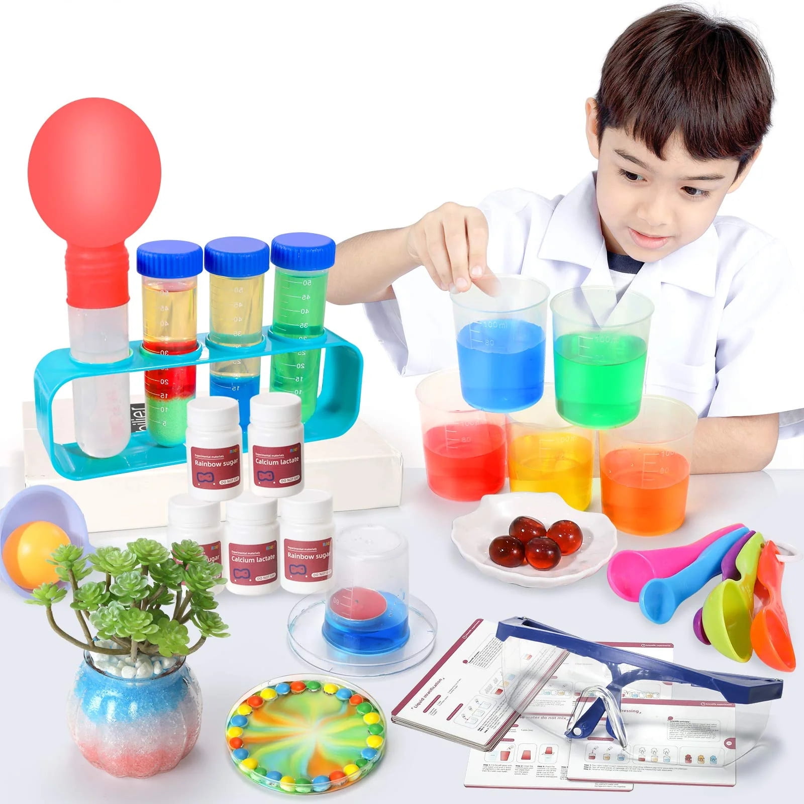  Science Kit for Kids,100 Science Lab Experiments