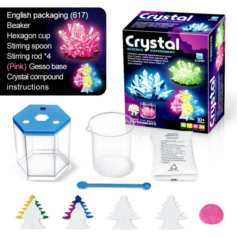Science Kits for Kids Age 8-12, Jumbo Crystal Growing Kit, Grow 