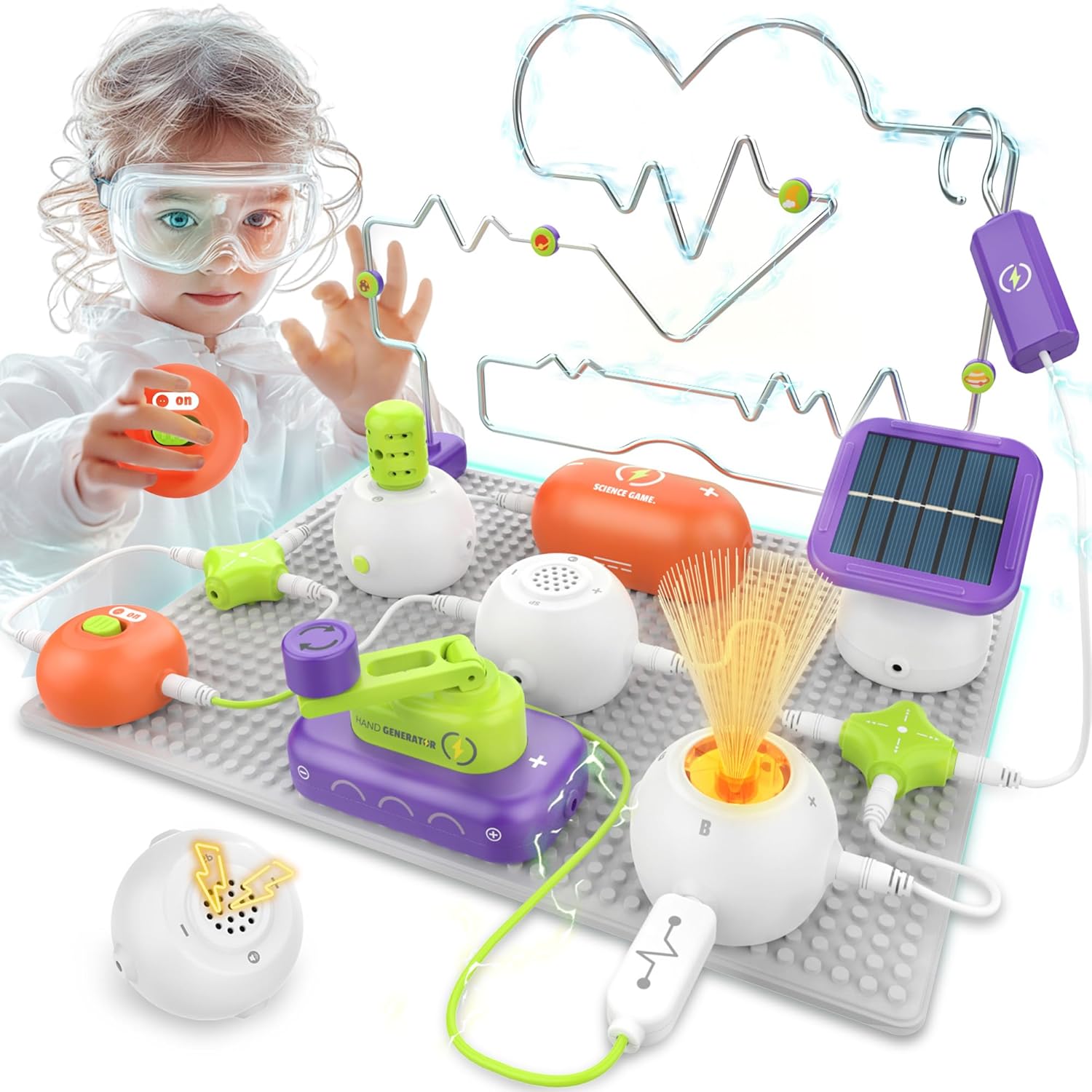 Science Kits for Kids - STEM Kits for Kids, Electronics Exploration Kit ...