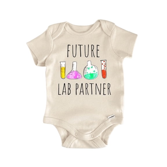 Science Lab Partner Newborn Baby Bodysuit