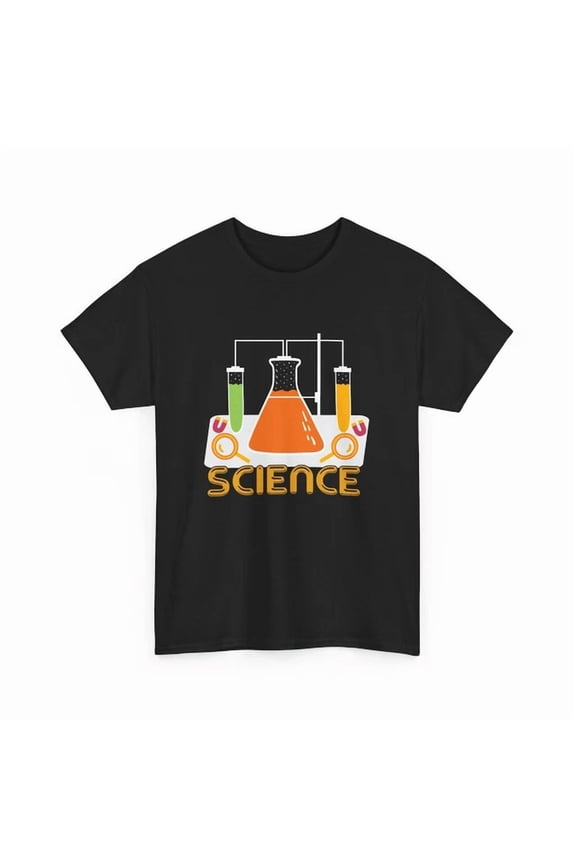 Science Lab T-Shirt S-5XL Beaker Experiment Chemistry Physics Tee