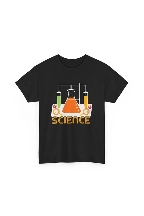 Science Lab T-Shirt S-5XL Beaker Experiment Chemistry Physics Tee