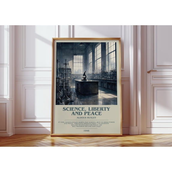 Science Liberty And Peace By Aldous Huxley Non-fiction Literary Refined ...