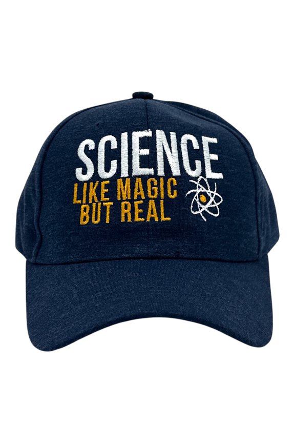 Science Like Magic But Real Hat Funny Nerdy Chemistry Joke Cap