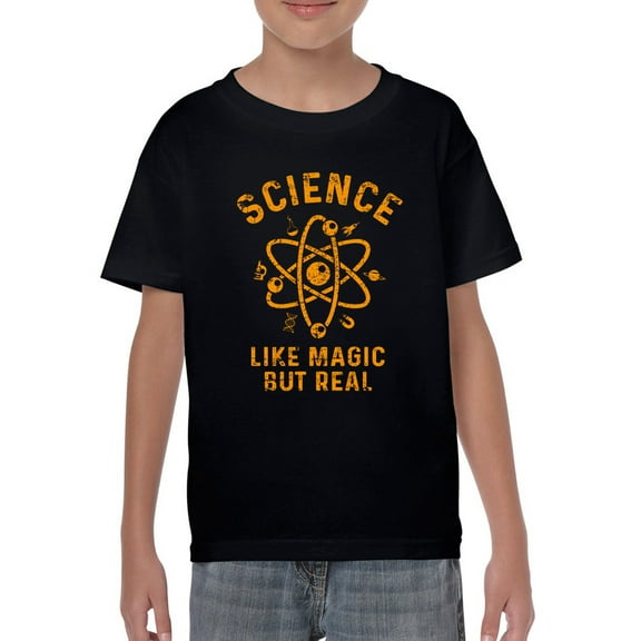 Science, Like Magic But Real T-Shirt Juniors -Smartprints Designs, Unisex Regular Fit