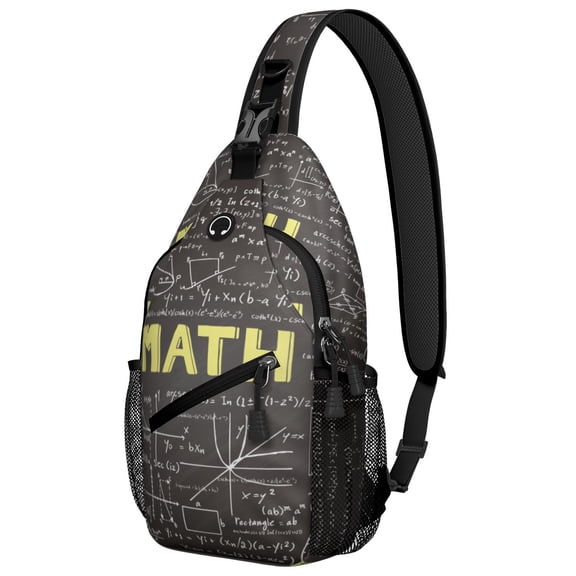 Science Lover Science Rules Scientist Laboratory Travel Sling Backpack Small Lightweight Anti-theft Bag