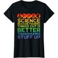 thumbnail image 1 of Science Lover Science Teacher Science Is Real Science T-Shirt, 1 of 3